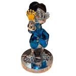 Dagobert Duck beeld, Lior24, Zilver/Blauw